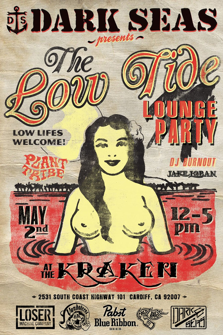 DS Low Tide Lounge party announcement!! - Plant Tribe on stage May 2nd 2015