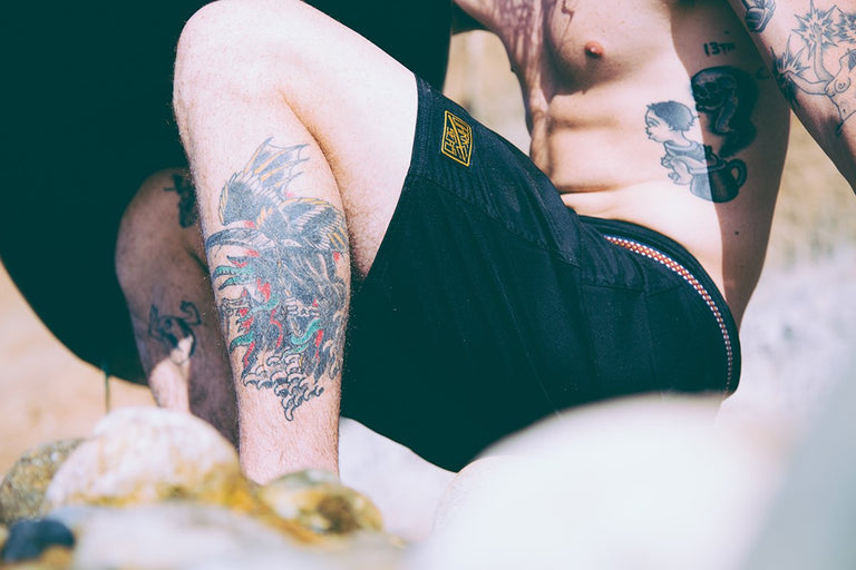 Dark Seas Thread Count -The Bucko Boardshort