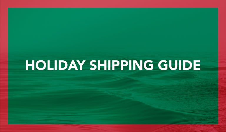 Holiday Shipping Guide