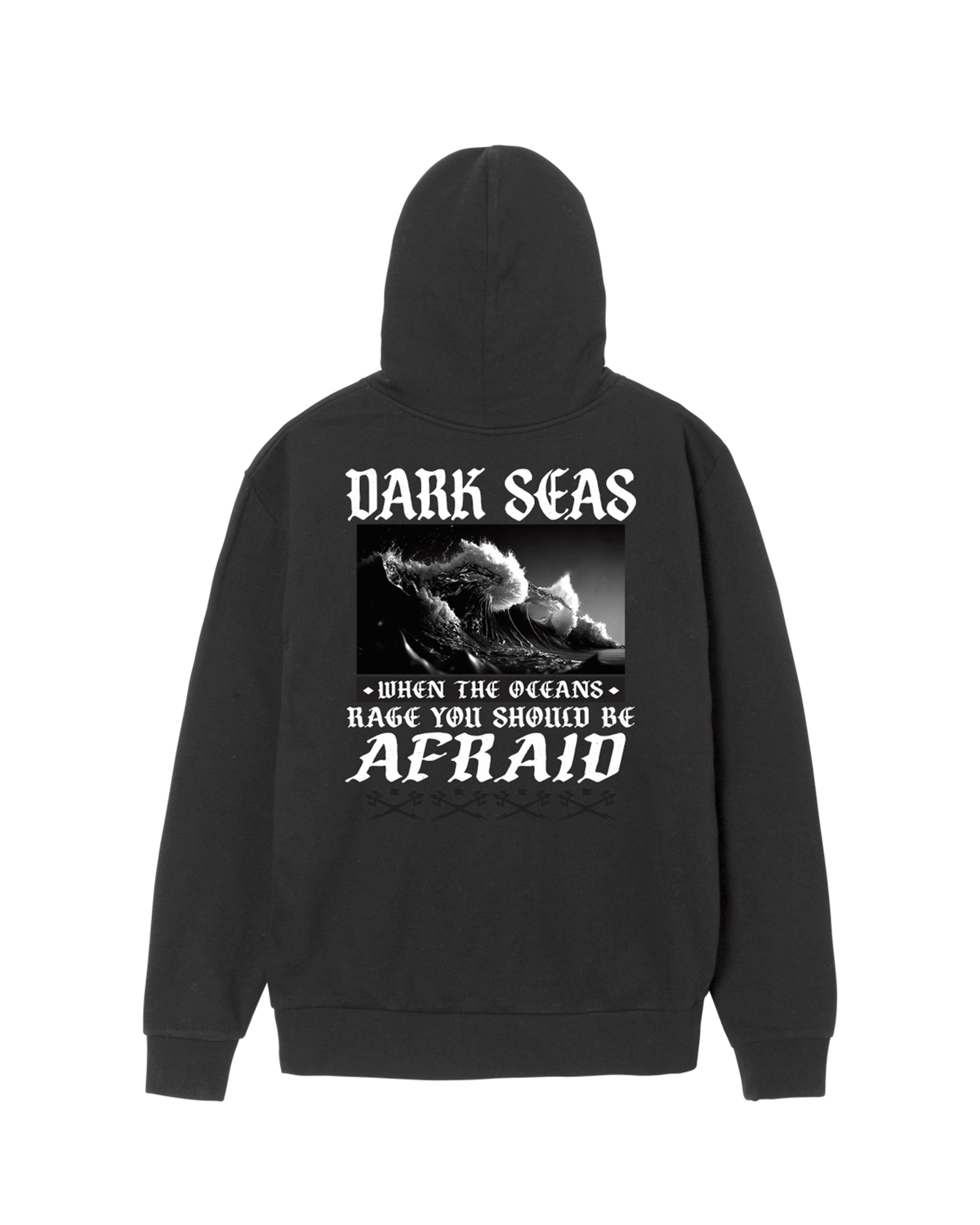 Be Afraid Pullover Hood