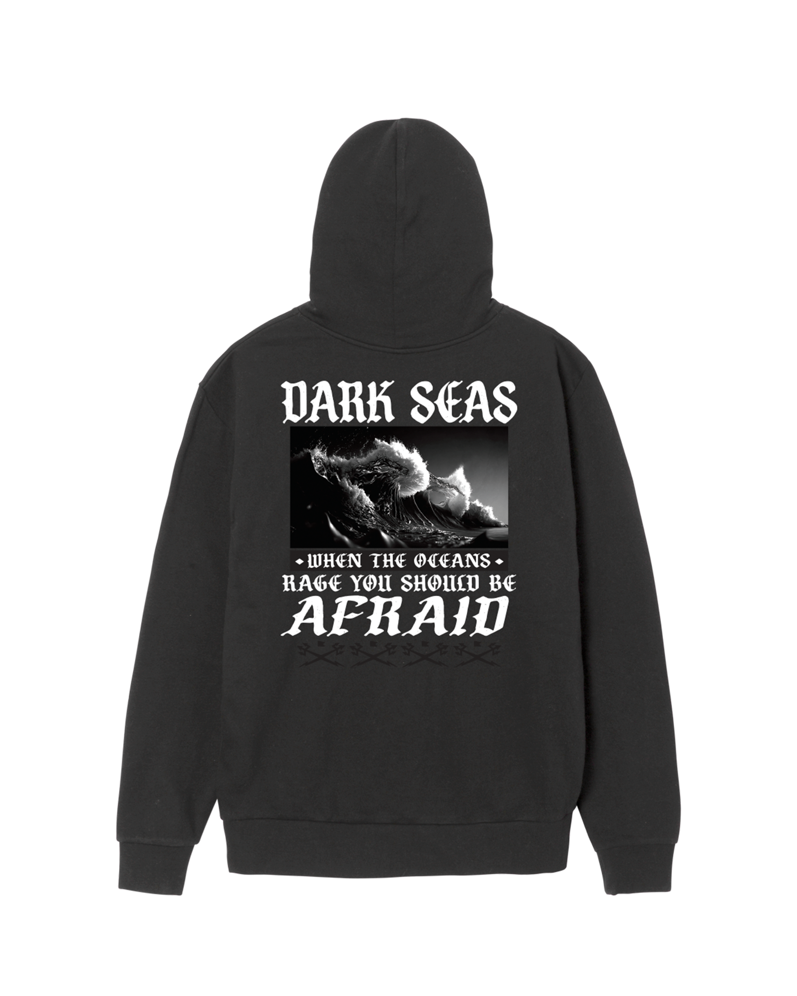 Be Afraid Pullover Hood