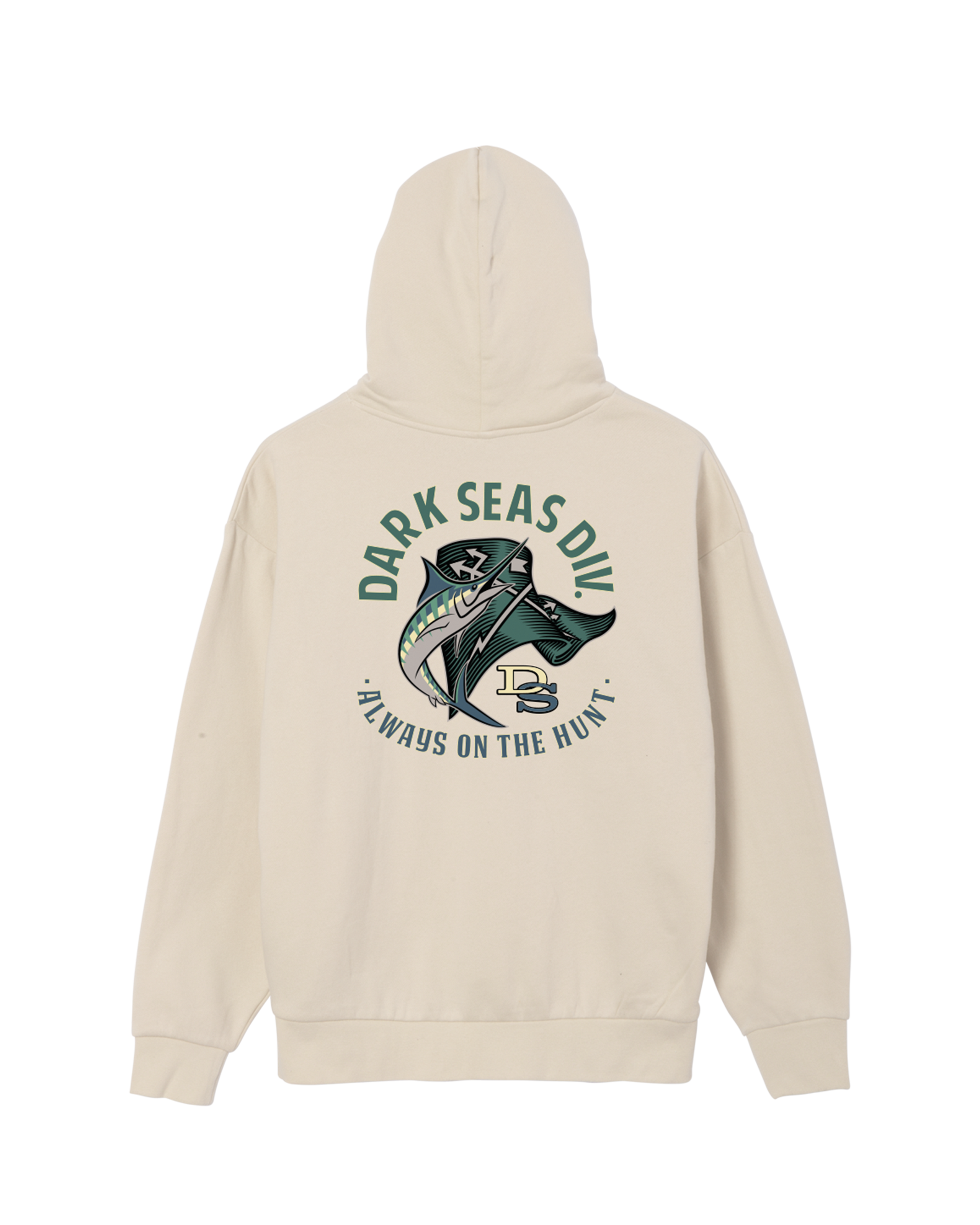 Fly The Flag Pigment Pullover Hood