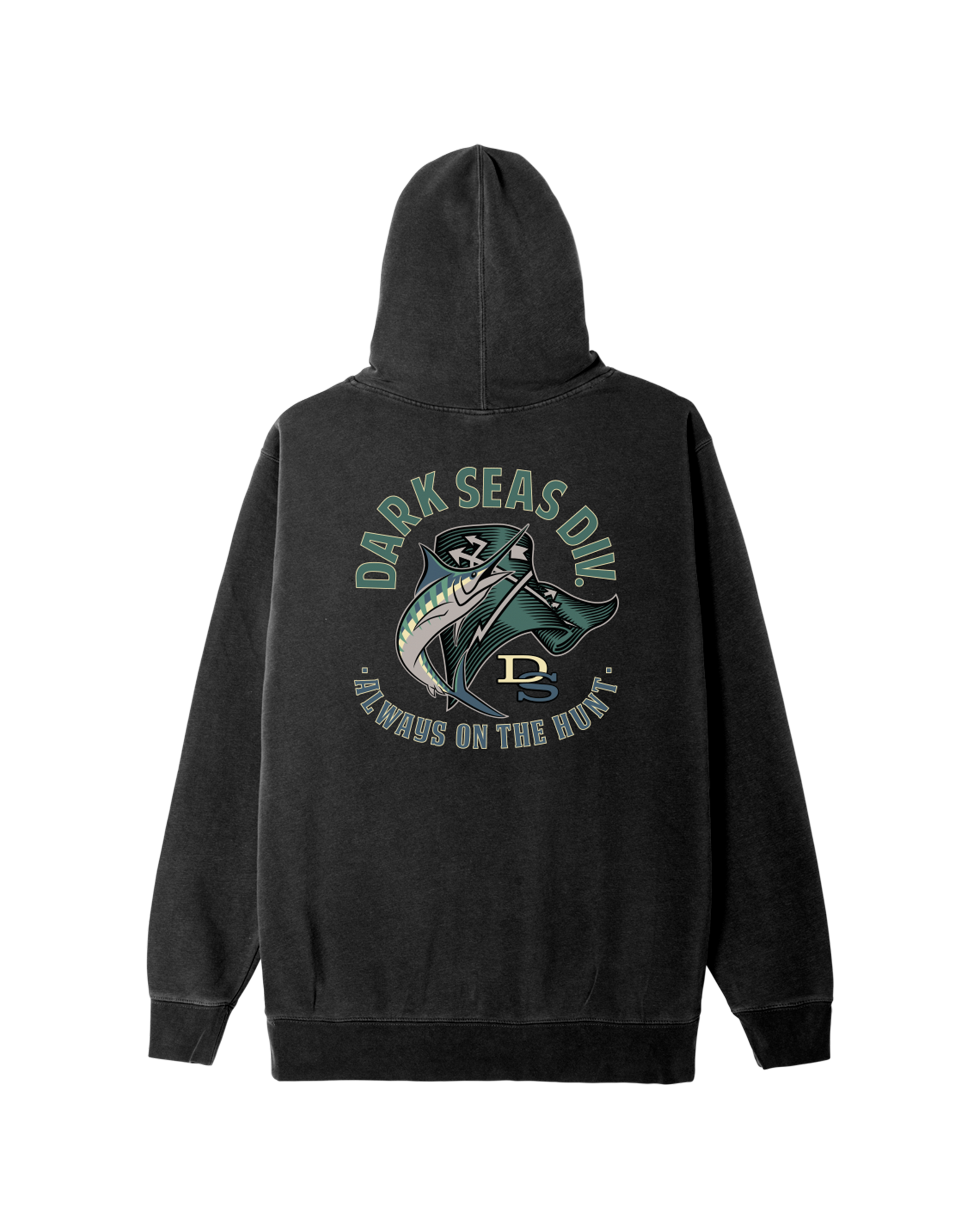 Fly The Flag Pigment Pullover Hood