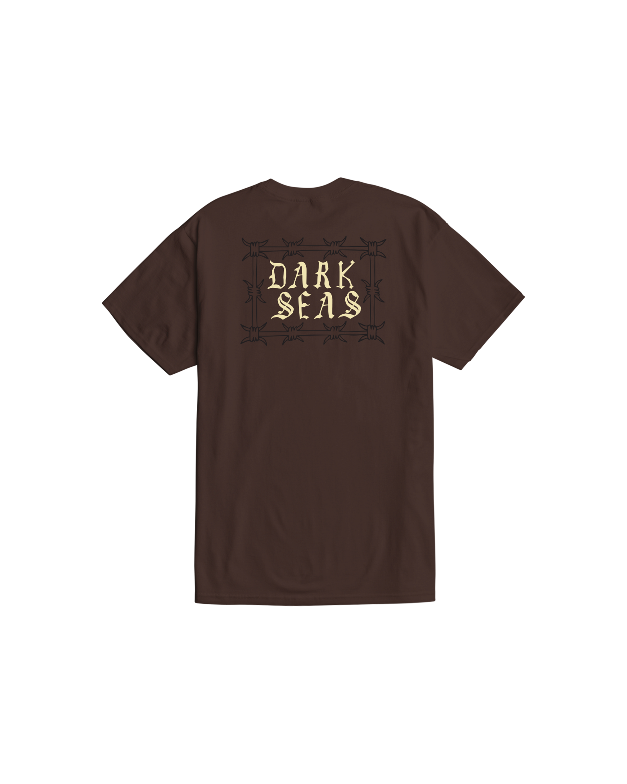 dark-seas-keep-out-stock-t-shirt-java-brown (zoomed)