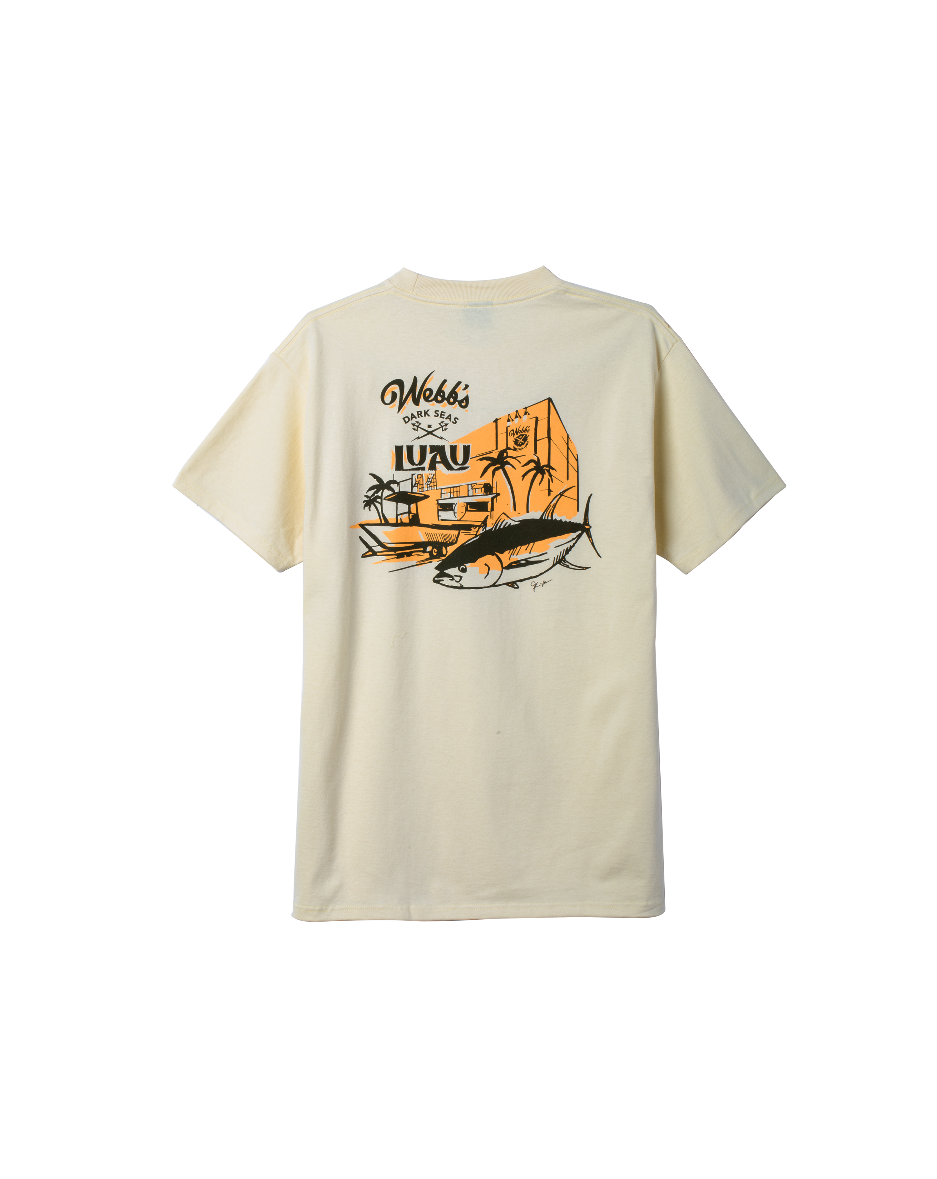 Tシャツ・カットソー UMBRO Tropical Oasis Sand Castle Fresh Short Sleeve T-Shirt Webbs Luau Stock T-Shirt – Dark Seas Division