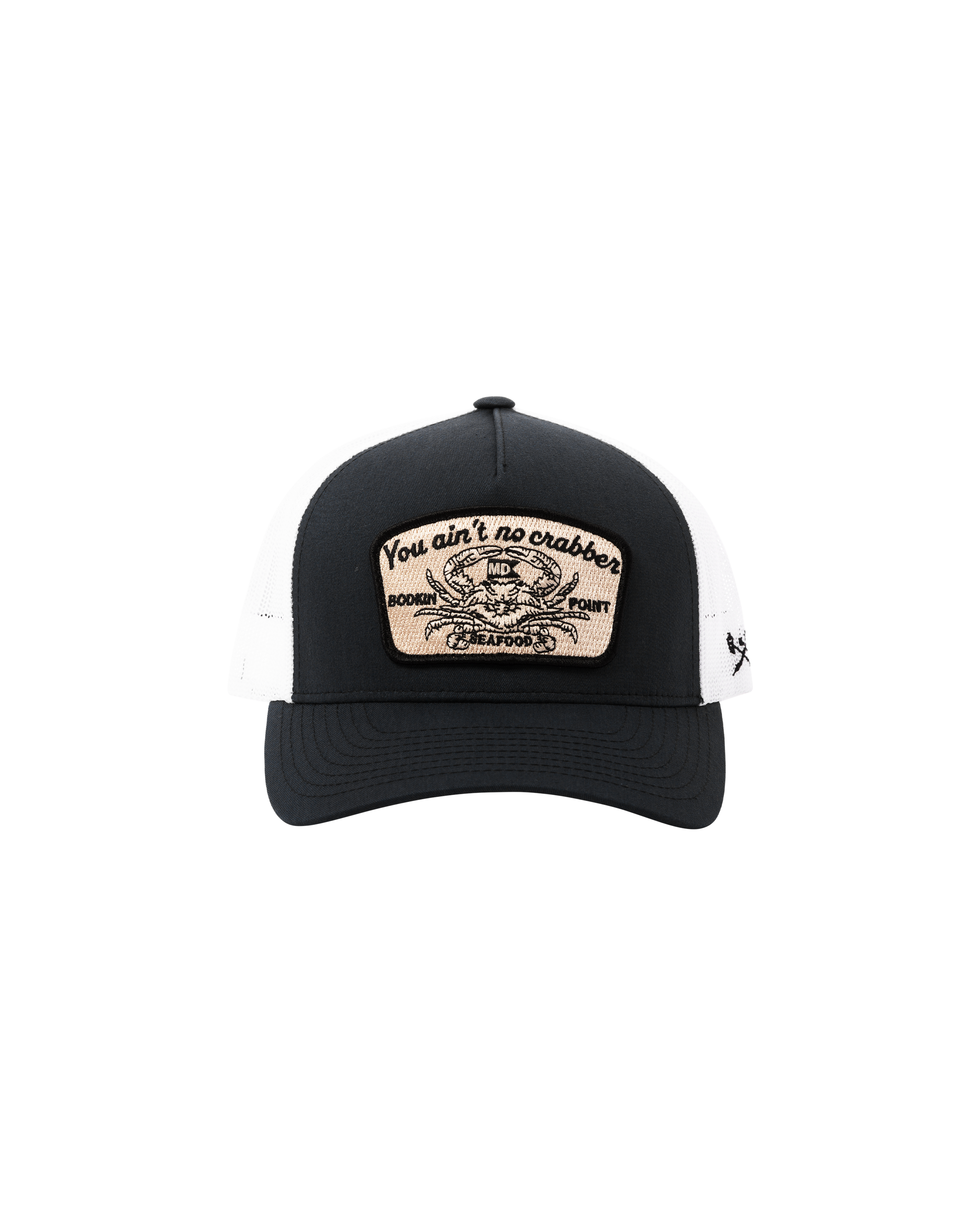 dark-seas-you-aint-no-crabber-hat-black-white (zoomed)