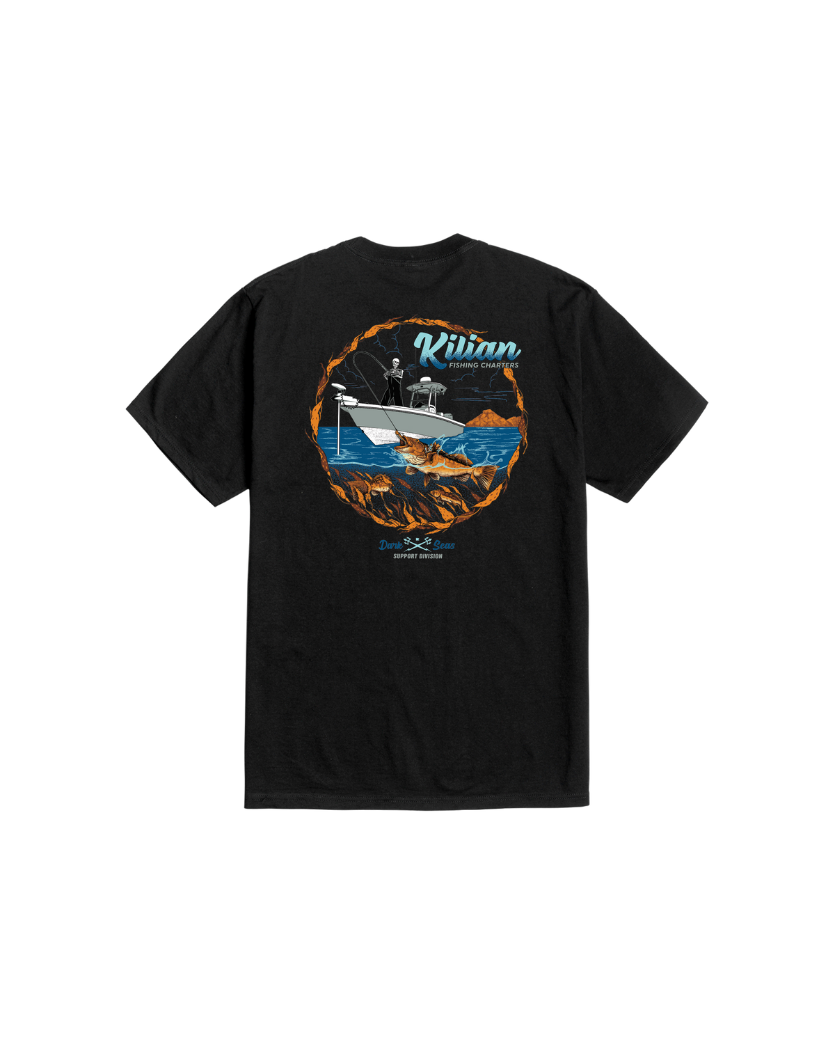 Kilian Fishing Charters Stock T-Shirt