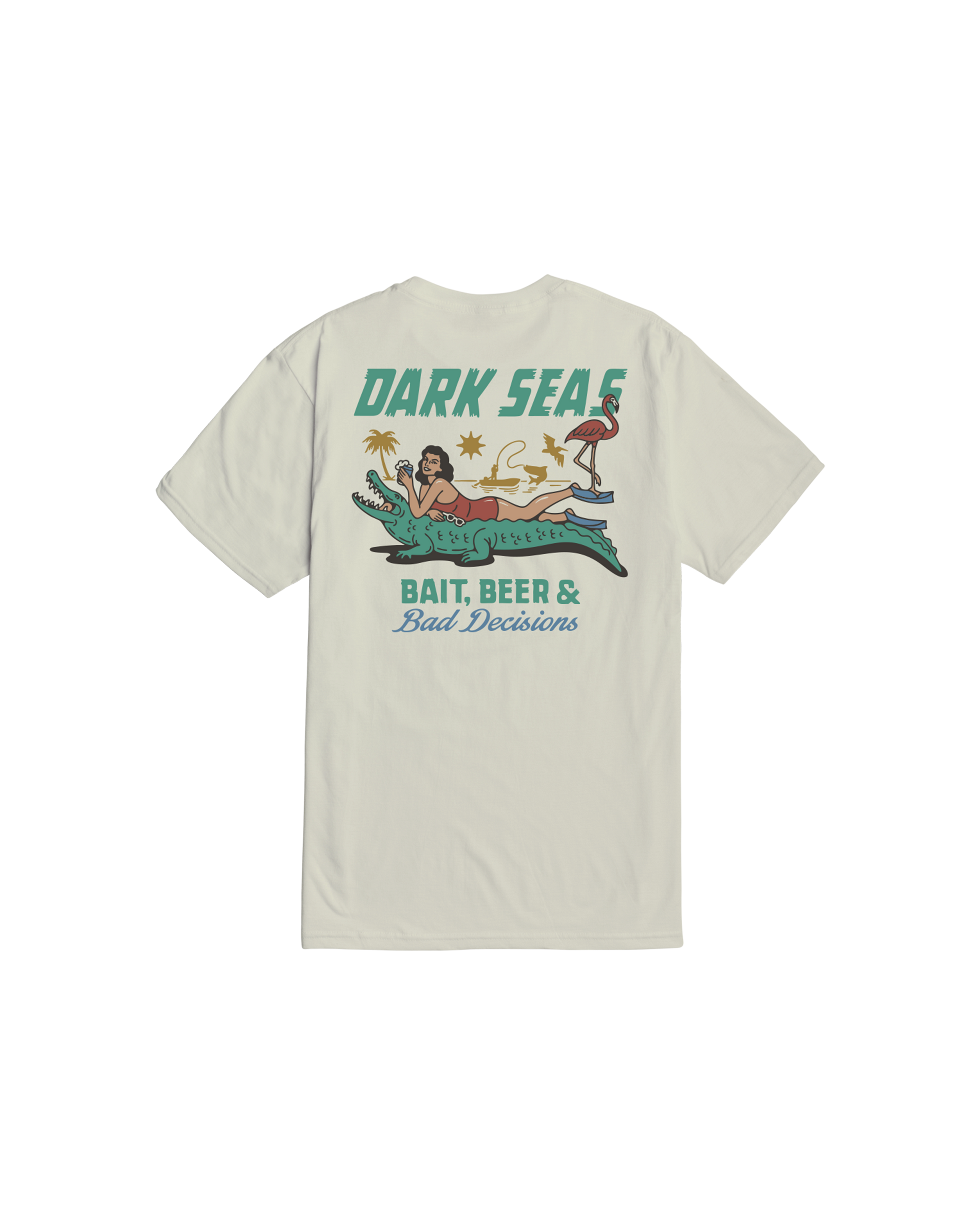 Bad Decisions Premium T-Shirt (zoomed)