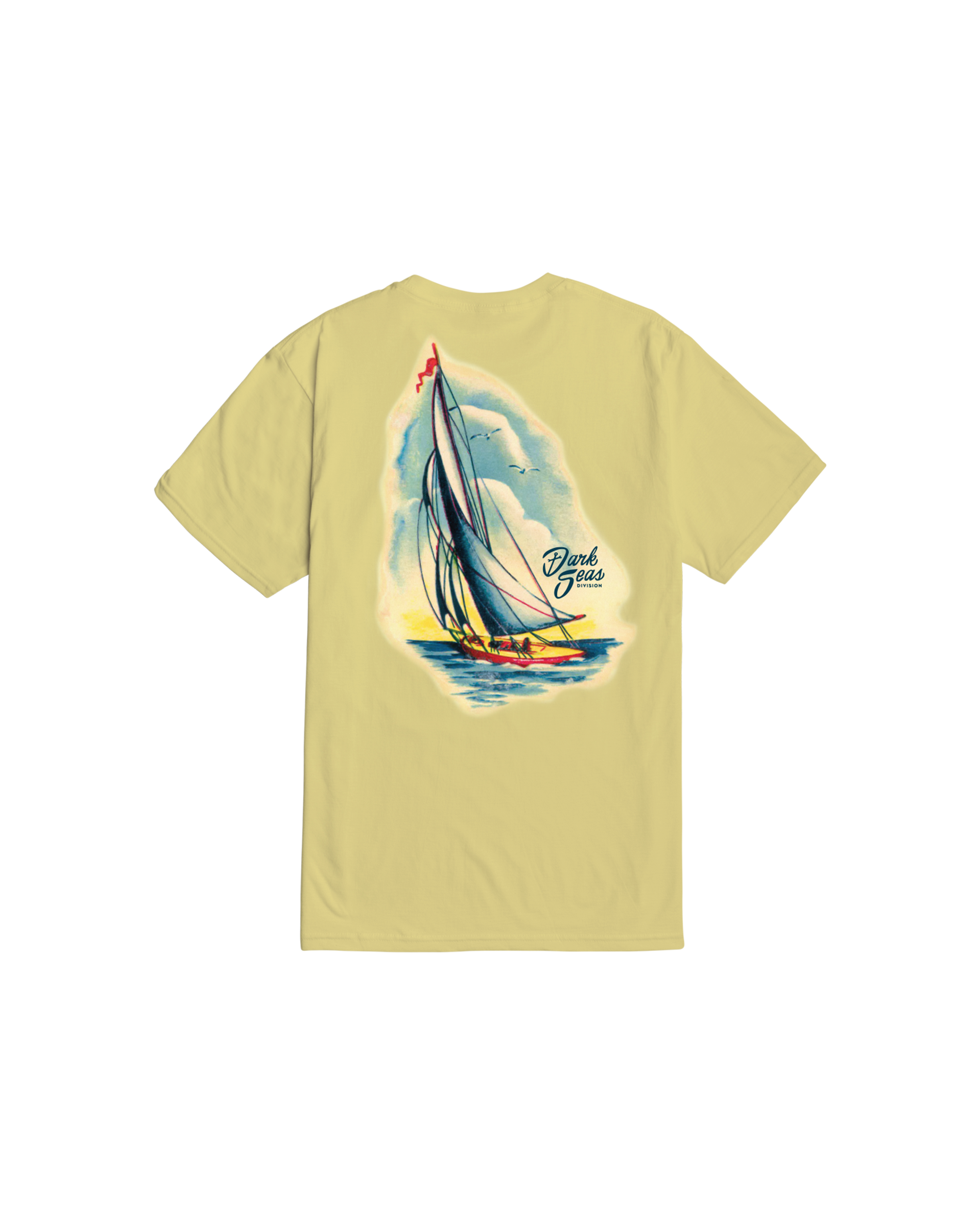 トップス WIND AND SEA Triangle W L/S Tee Smooth Sails Premium T-Shirt – Dark Seas Division