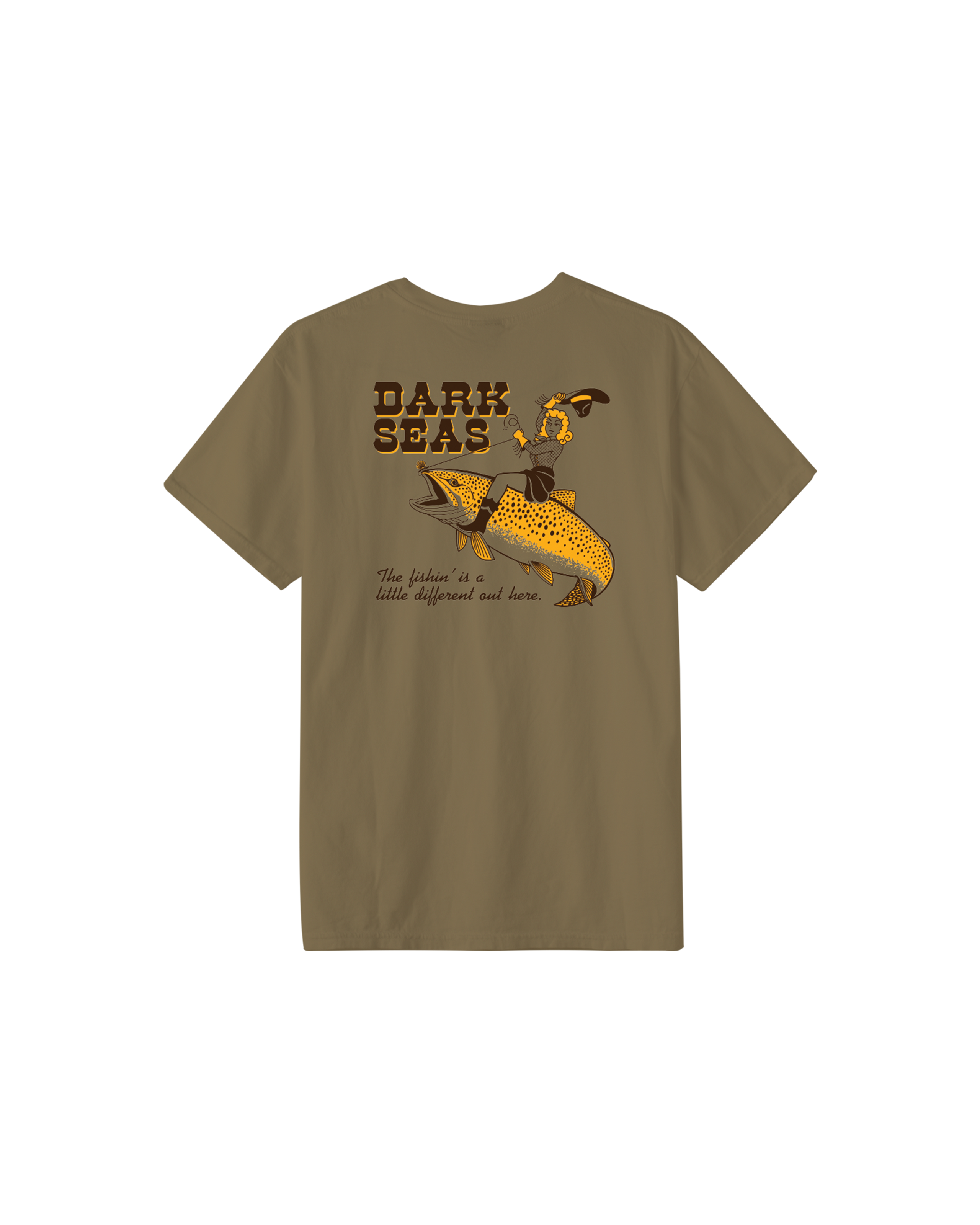 A Little Different Pigment T-Shirt (zoomed)