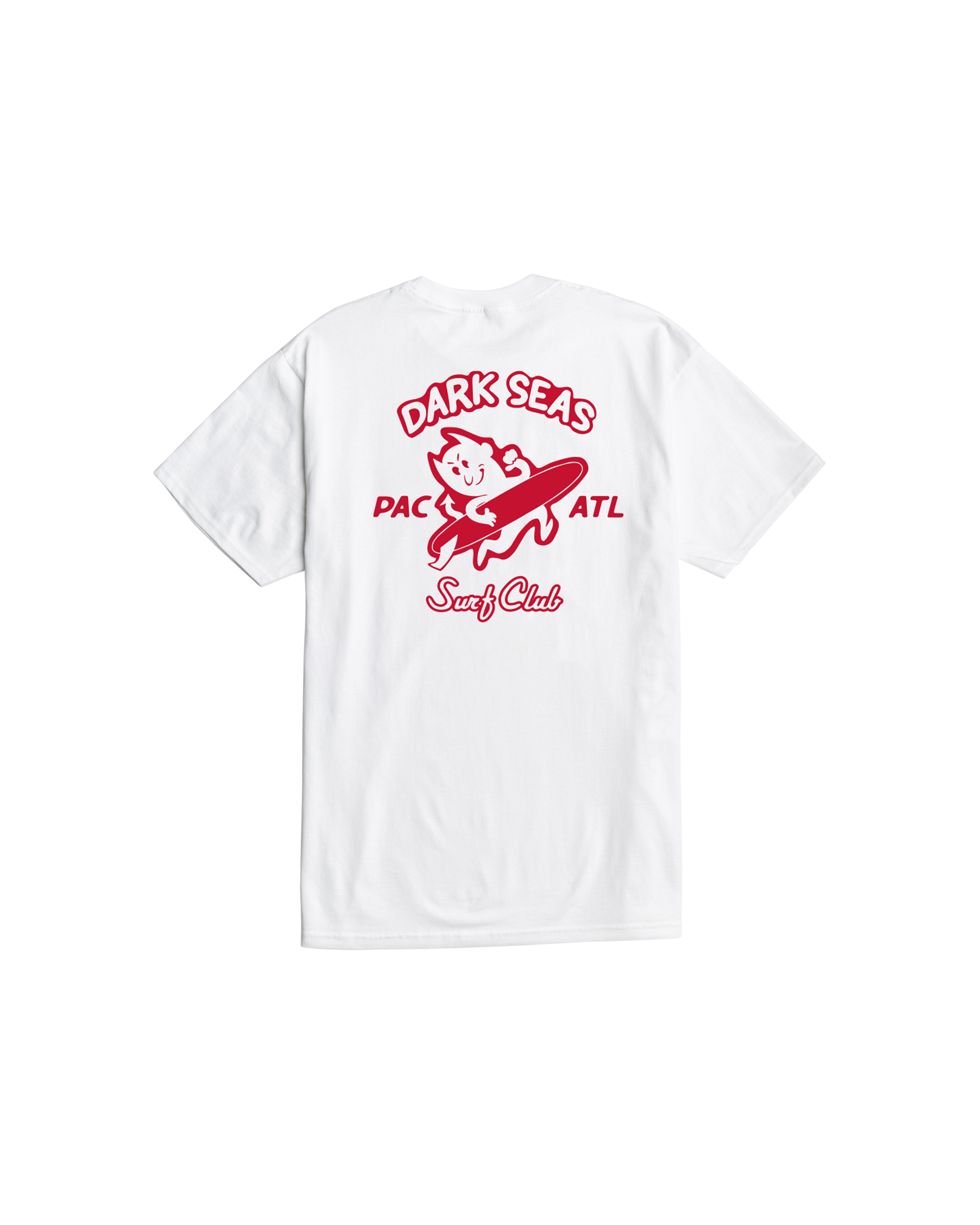 Surfin' Devils Pocket T-Shirt (zoomed)