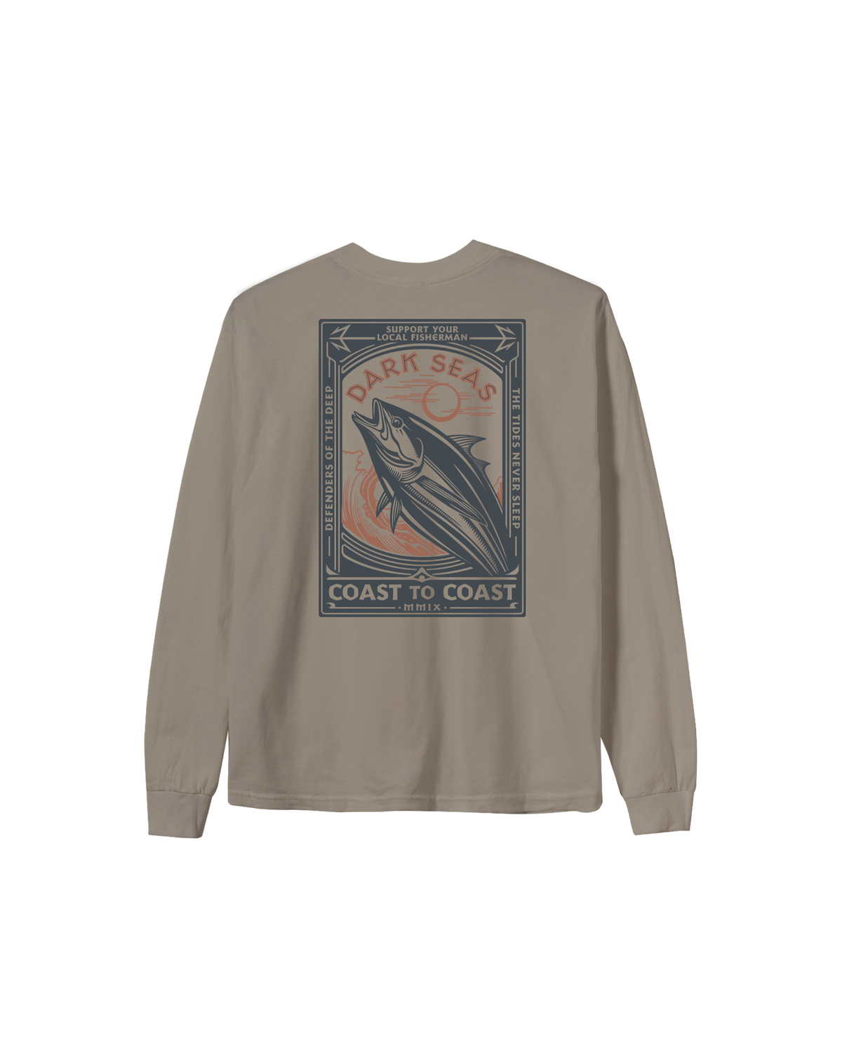 Never Sleep Ls Stock T-Shirt