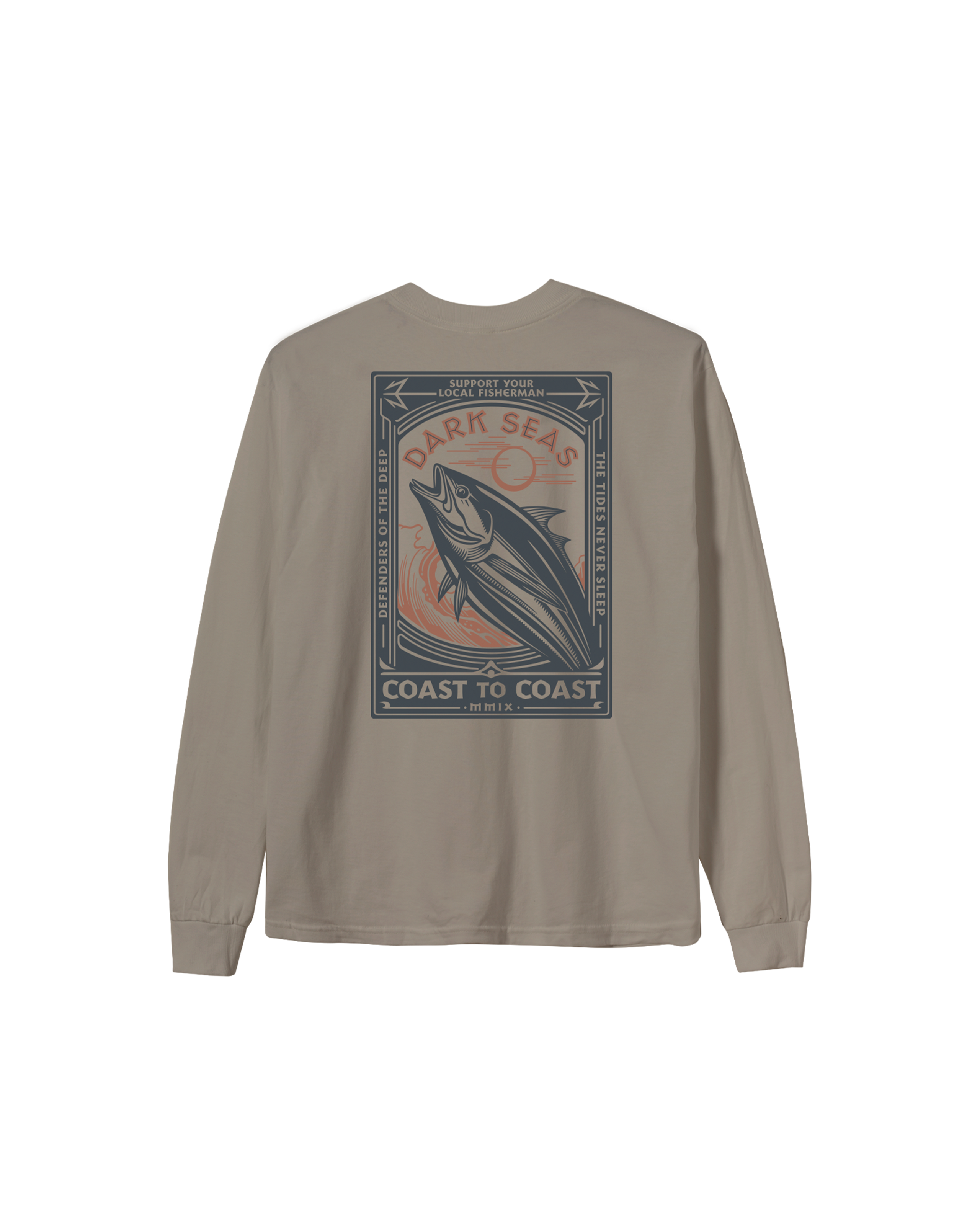 Never Sleep Ls Stock T-Shirt