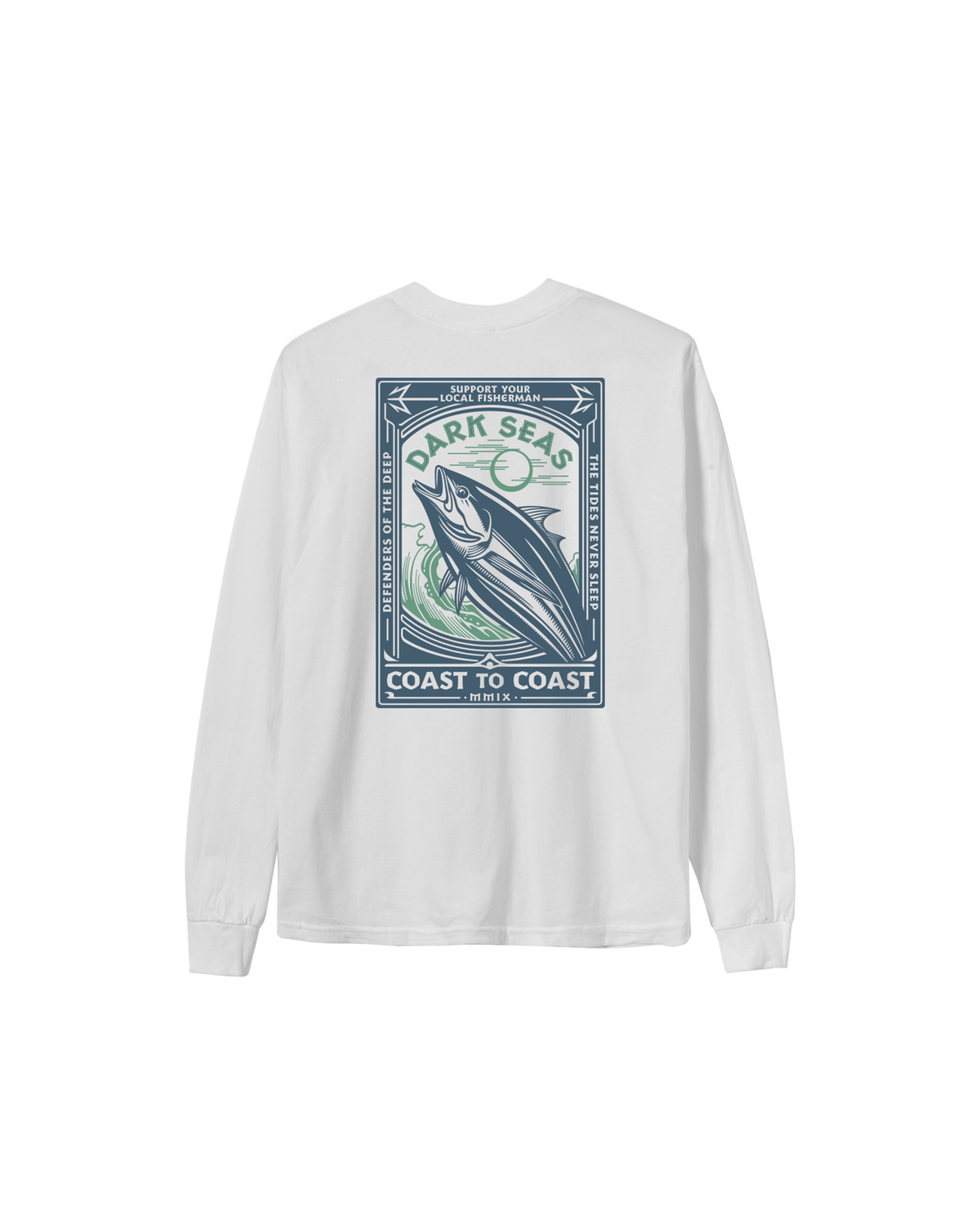Never Sleep Ls Stock T-Shirt