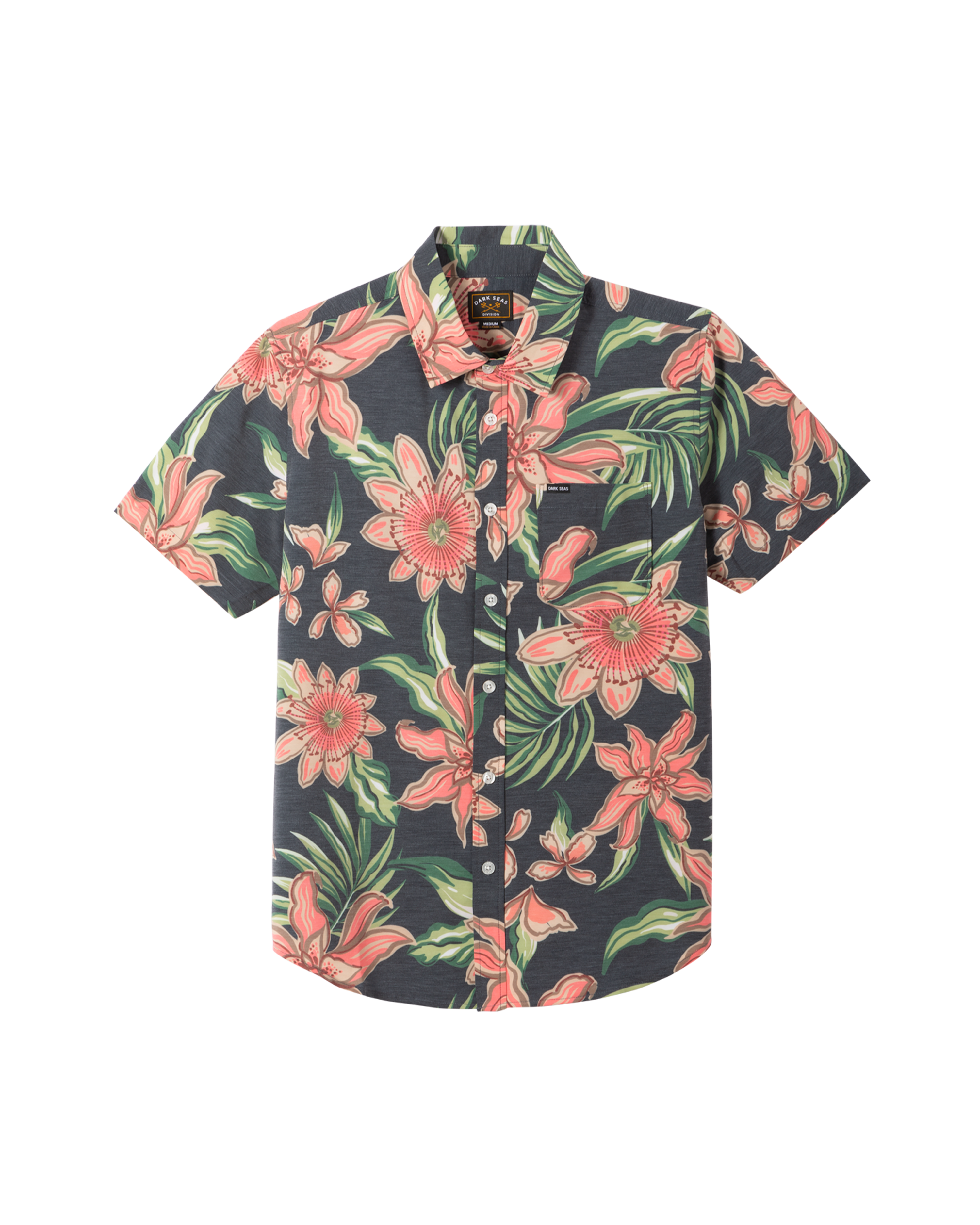 トップス ANATOMICA HAWAIIAN SHIRTS DEEP SEA S CHR Ky's Tropical Sea Life Navy Blue Cotton Poplin Men's