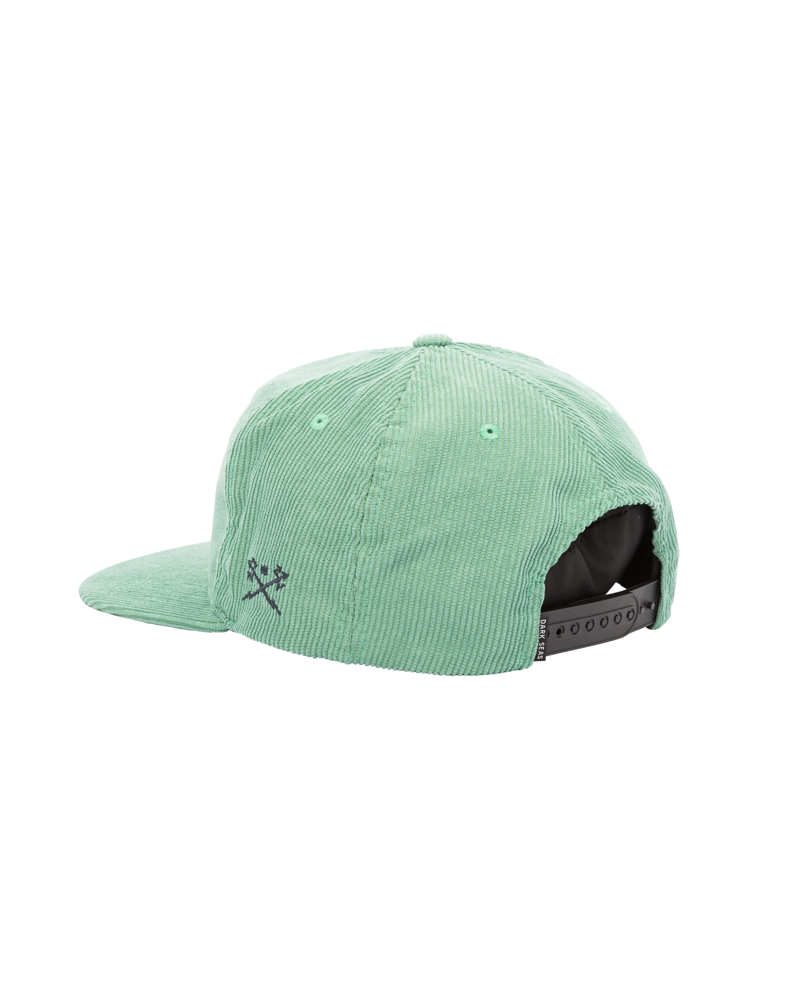 dark-seas-tridents-corduroy-hat-green (zoomed)