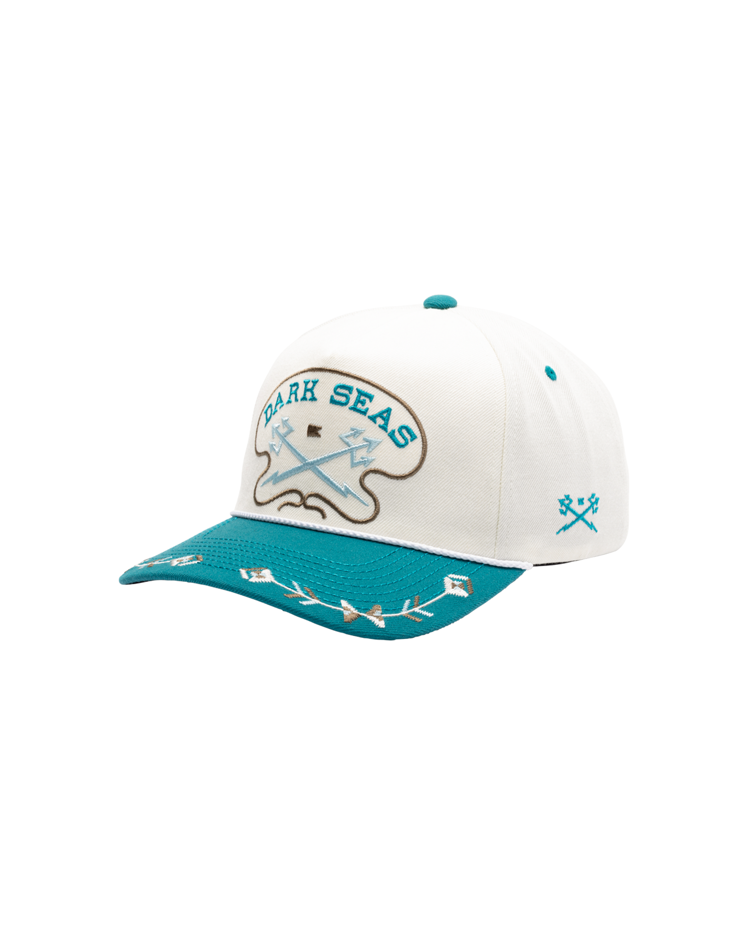 dark-seas-bronco-hat-off-white-teal (zoomed)