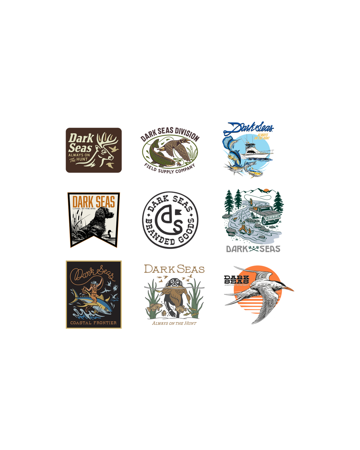 Ds Sportsman Sticker II 6Pk