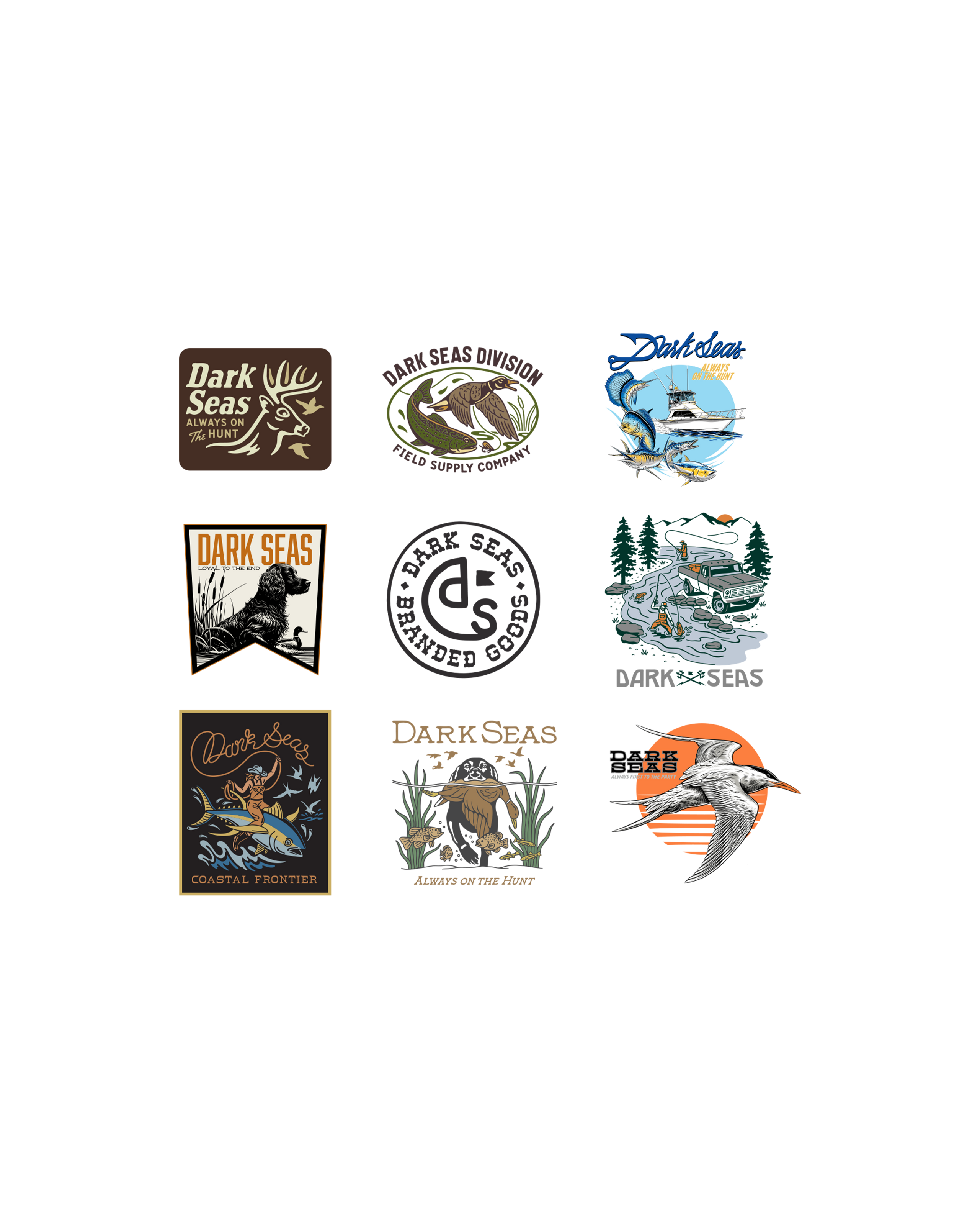 Ds Sportsman Sticker II 6Pk (zoomed)