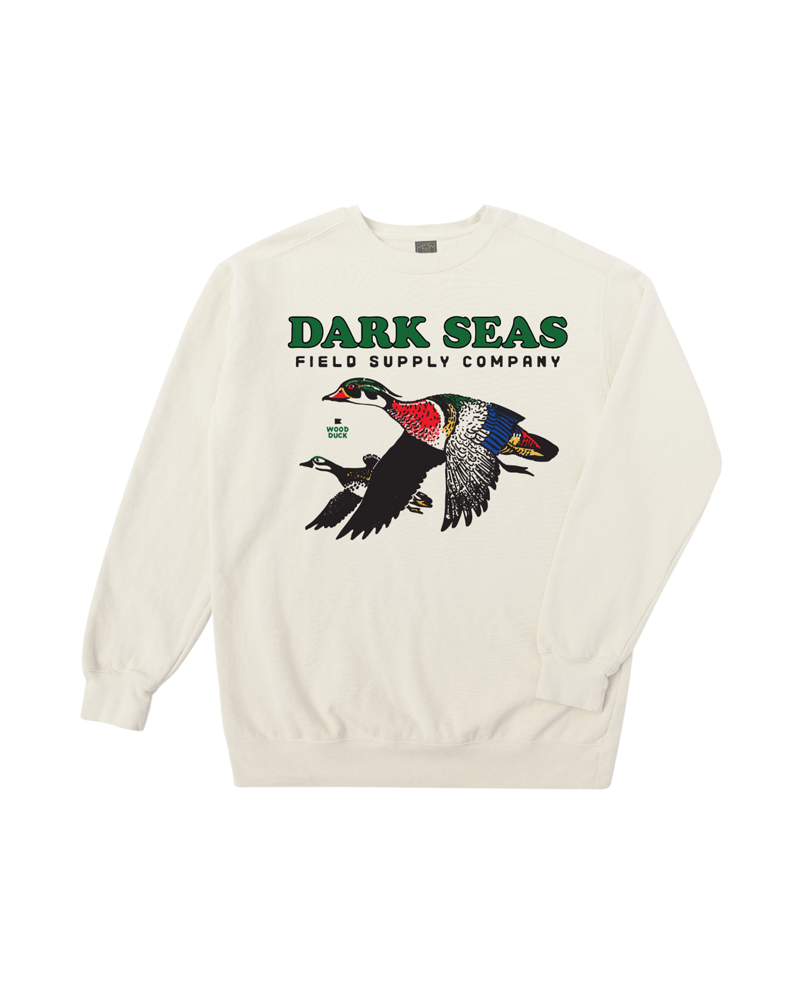 Wood Duck Pigment Crewneck