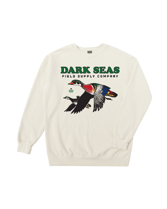 Wood Duck Pigment Crewneck