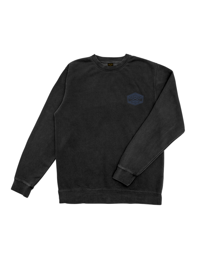 Progressive Gravel Pigment Crewneck