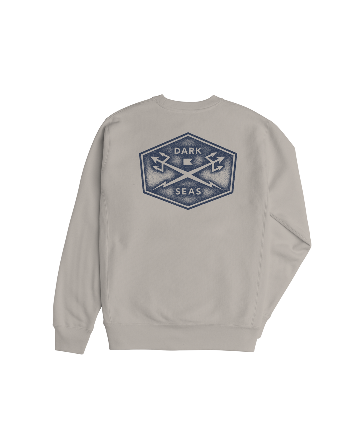 Progressive Gravel Pigment Crewneck