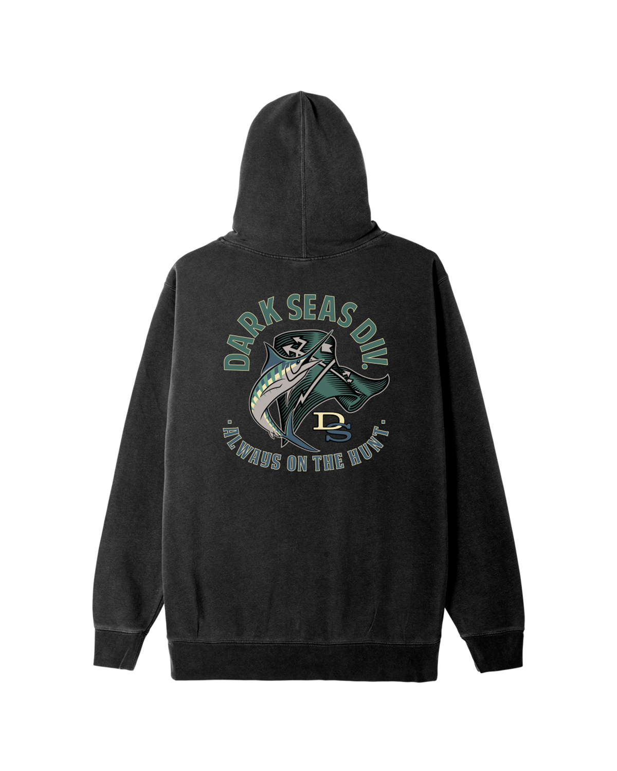 Fly The Flag Pigment Pullover Hood