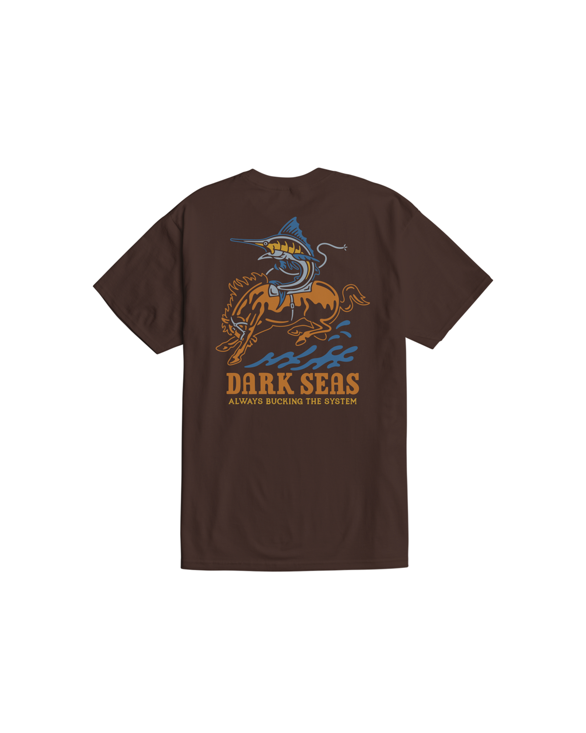 dark-seas-buck-the-system-stock-t-shirt-java-brown