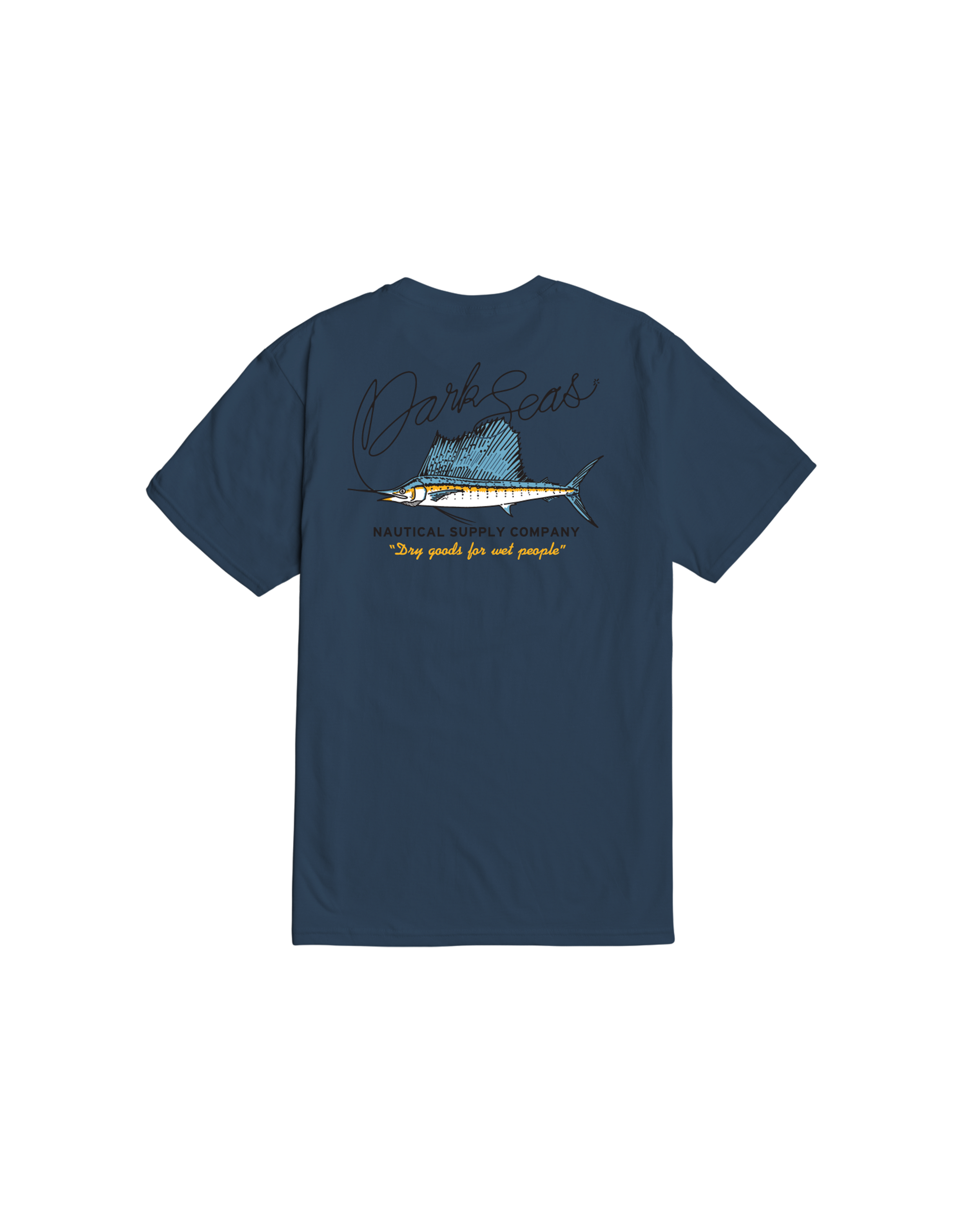 dark-seas-thin-line-premium-t-shirt-blue