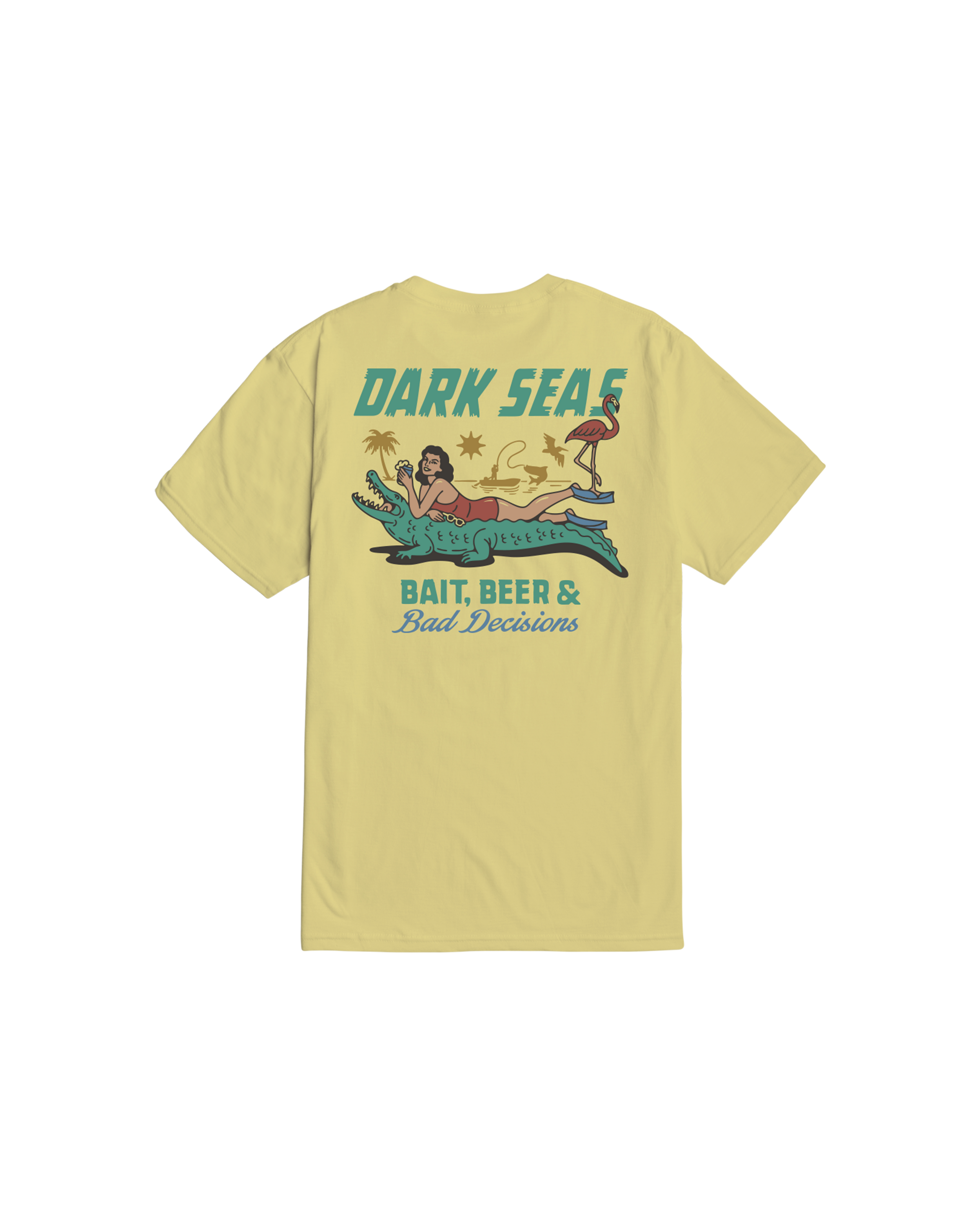 Bad Decisions Premium T-Shirt (zoomed)