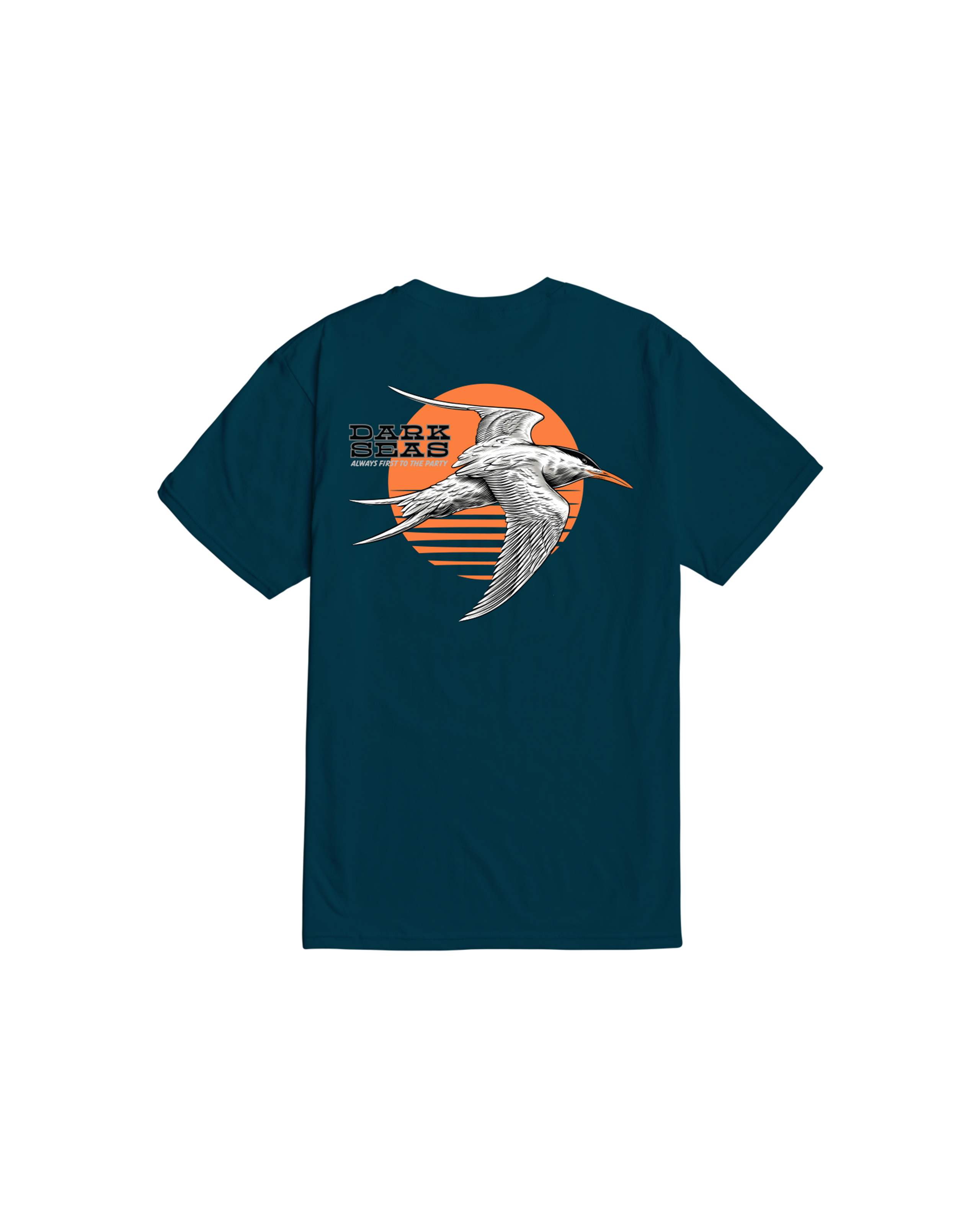 Tern Bird Premium T-Shirt (zoomed)