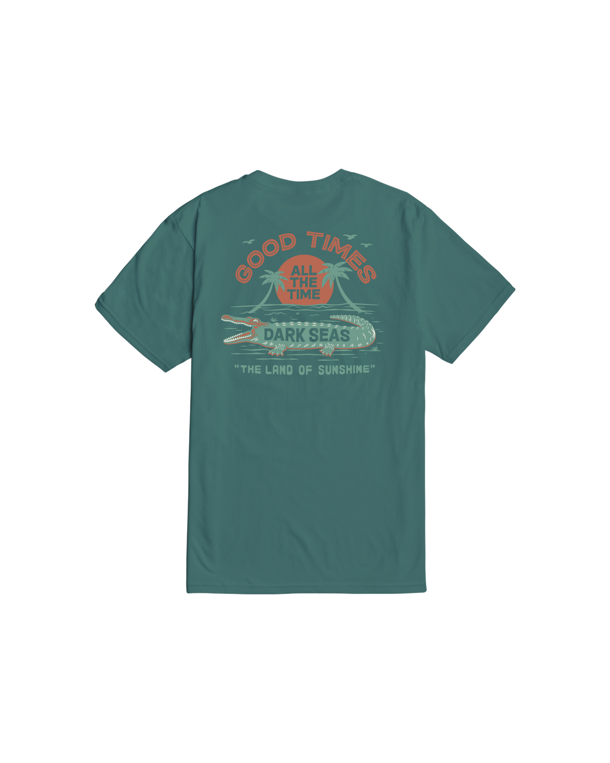 dark-seas-land-of-sunshine-premium-t-shirt-pine