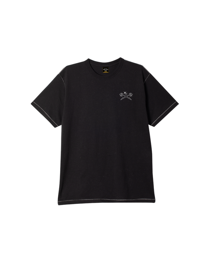 dark-seas-fineline-blind-stitch-blind-stitch-t-shirt-heather-black - alternate view