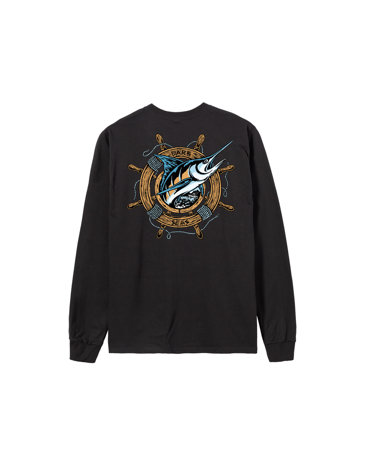 dark seas Waterlogged LS Stock T-Shirt Hotsell Clothing