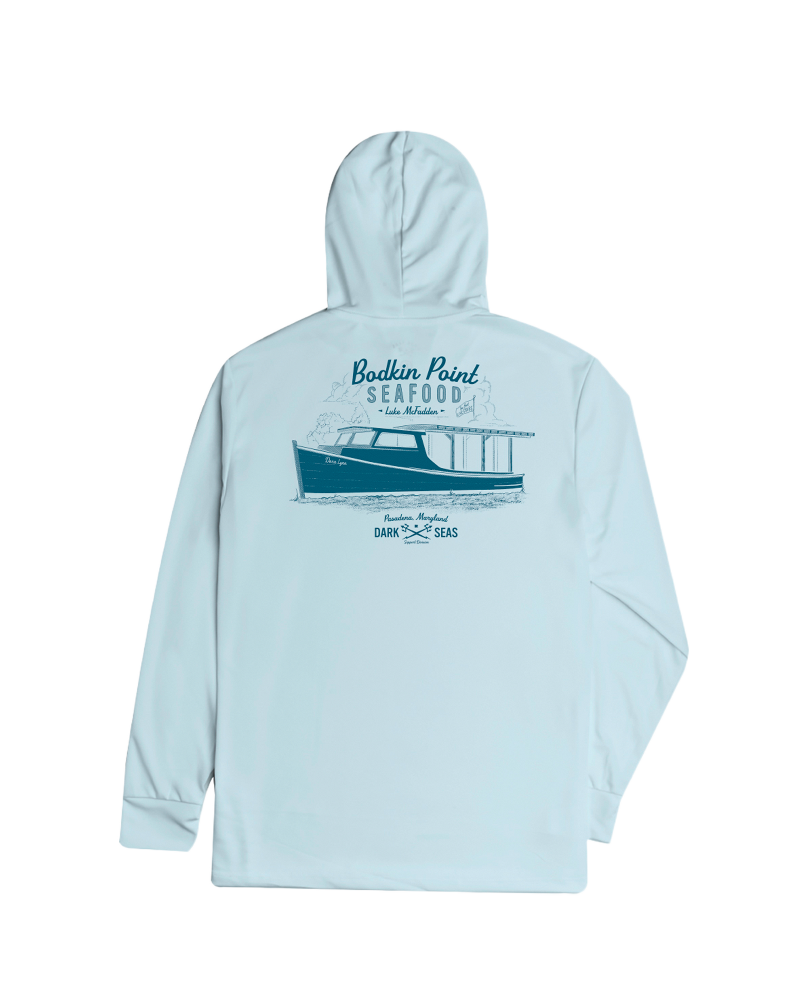 Crab Stand LS Hooded T-Shirt