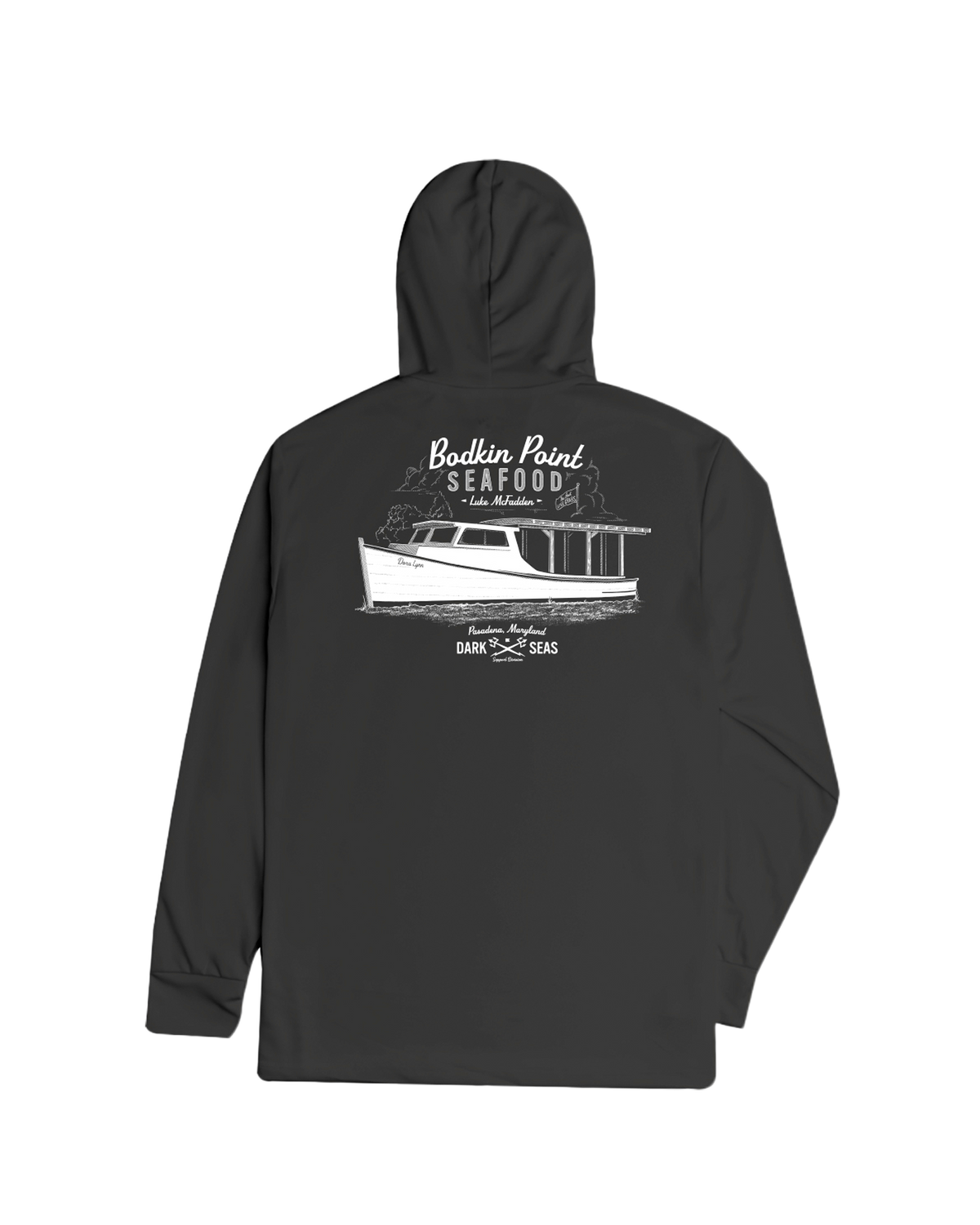 Crab Stand LS Hooded T-Shirt