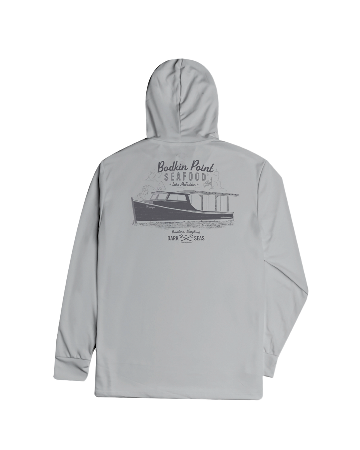 Crab Stand LS Hooded T-Shirt