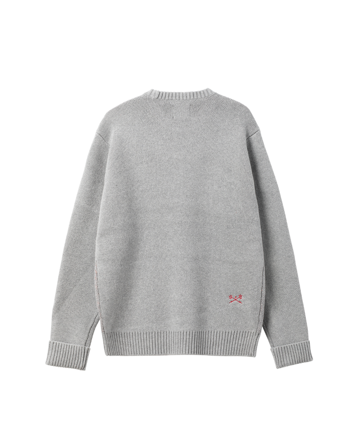 dark-seas-montauk-sweater-heather-grey - alternate view