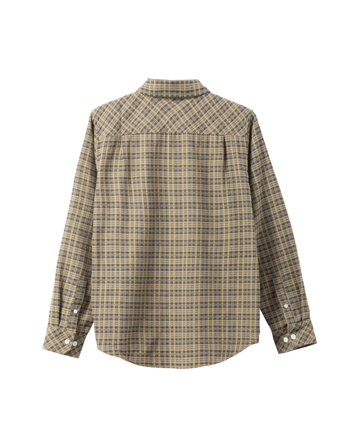 dark-seas-drake-flannel-shirt-aloe-black - alternate view