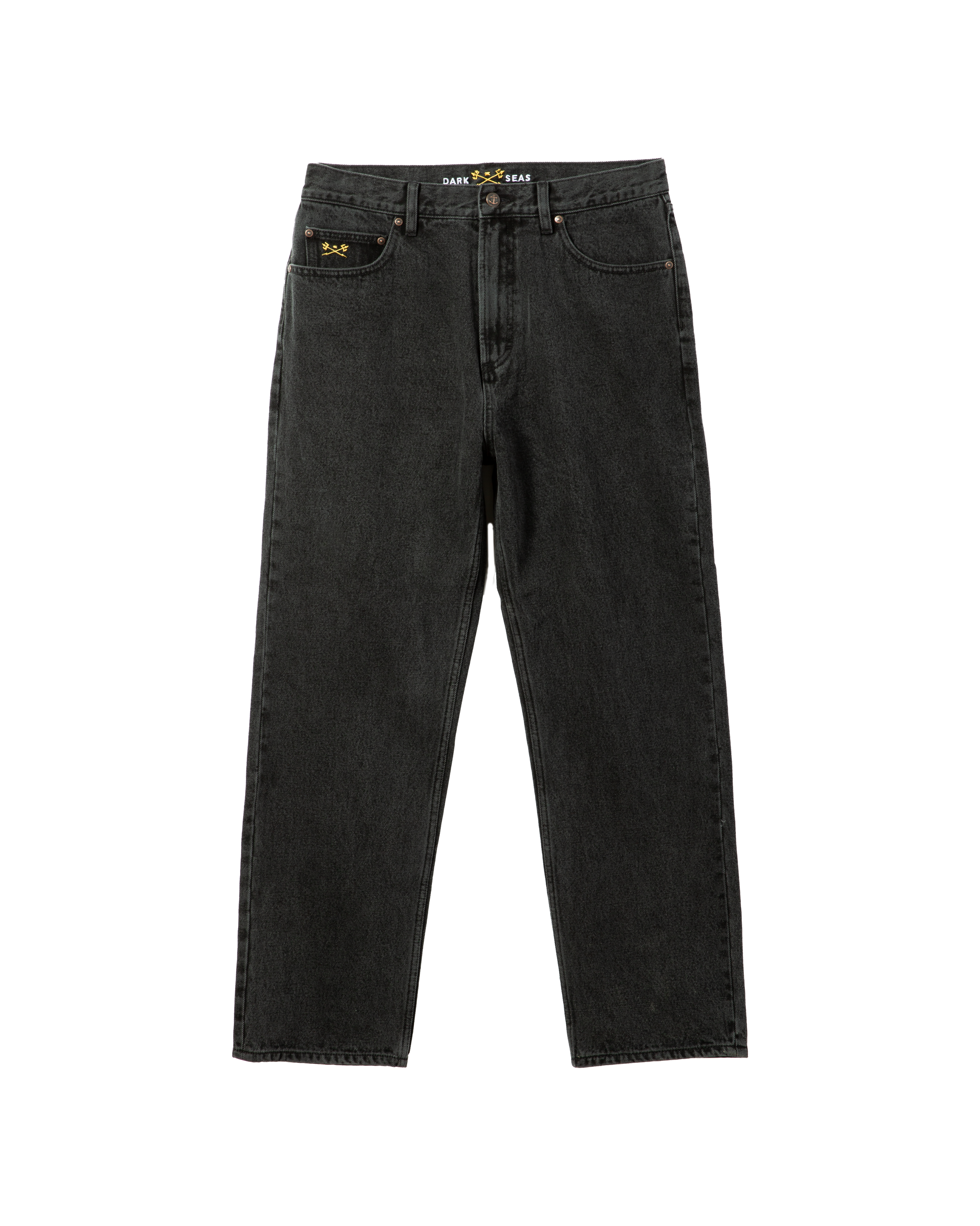 ◆ojos◆ Detachable Button Denim Pants Black 25SS-PT01-BK Silverado Pant – Dark Seas Division