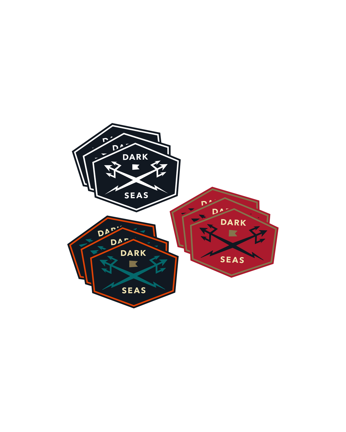 Progressive Sticker Pack 20Pk – Dark Seas Division